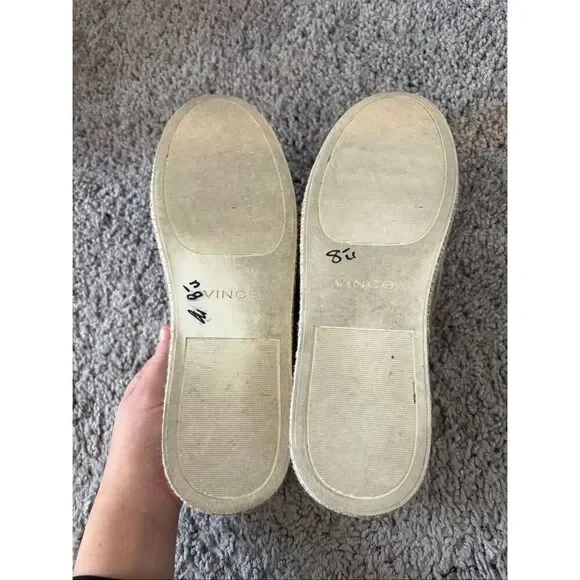 Vince Women’s Wilden Suede Espadrille Platform Slip On Sneaker Size 7.5 - Picture 4 of 7